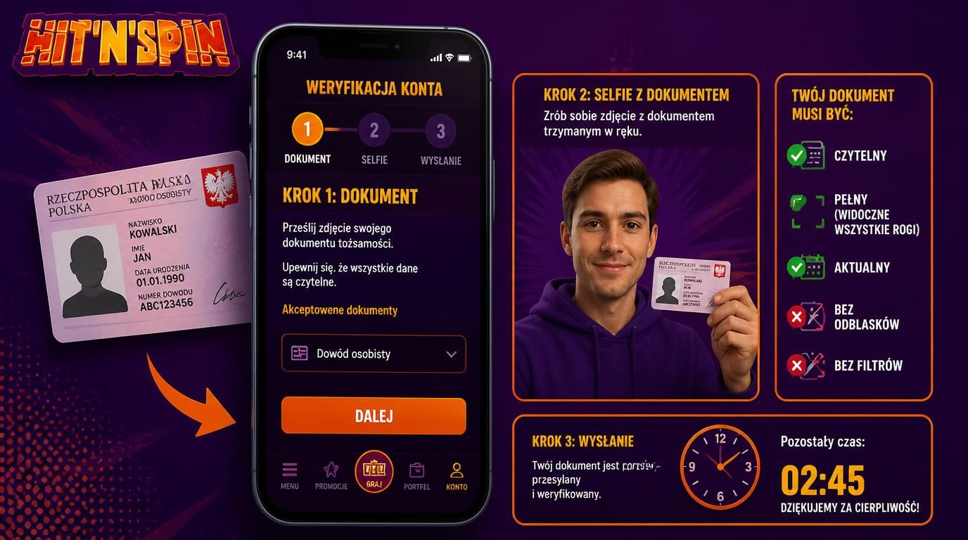 procedura kyc na smartfonie dokument selfie instrukcje